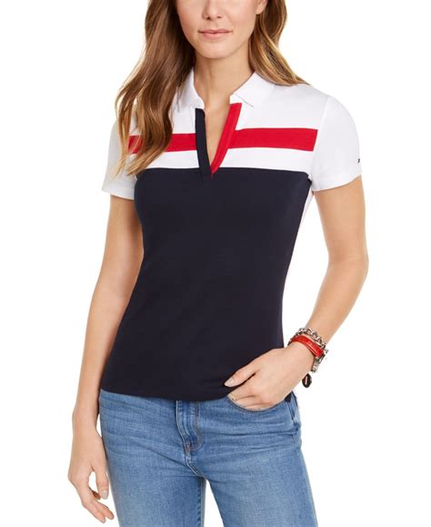 tommy hilfiger polo shirt women's.